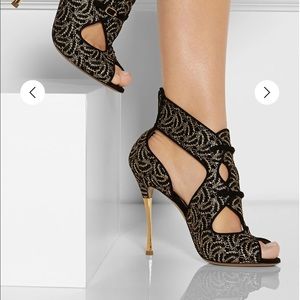 Auth New Nicholas Kirkwood lace heels!
